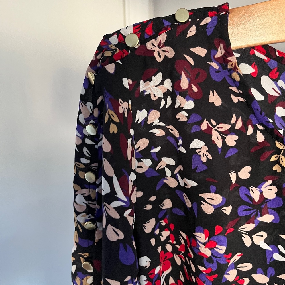 Black floralTop for sale